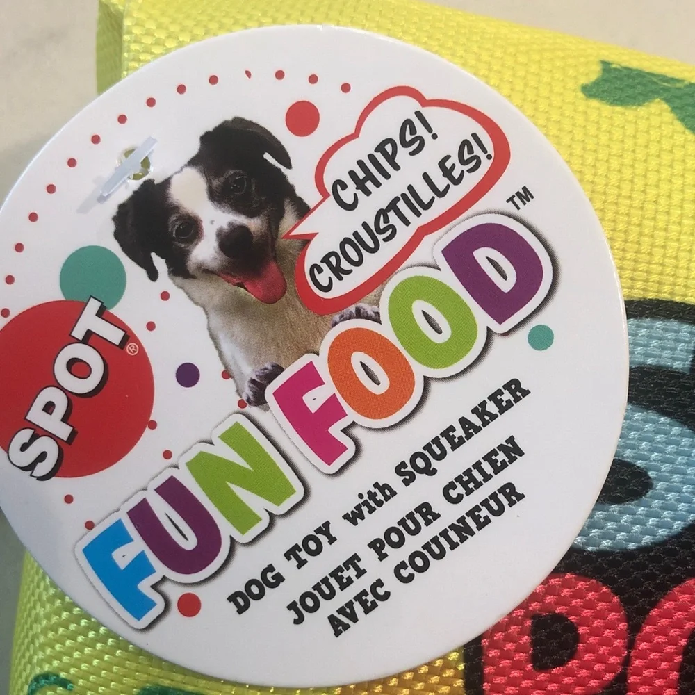 Sour Pooch Dog Toy with Squeaker